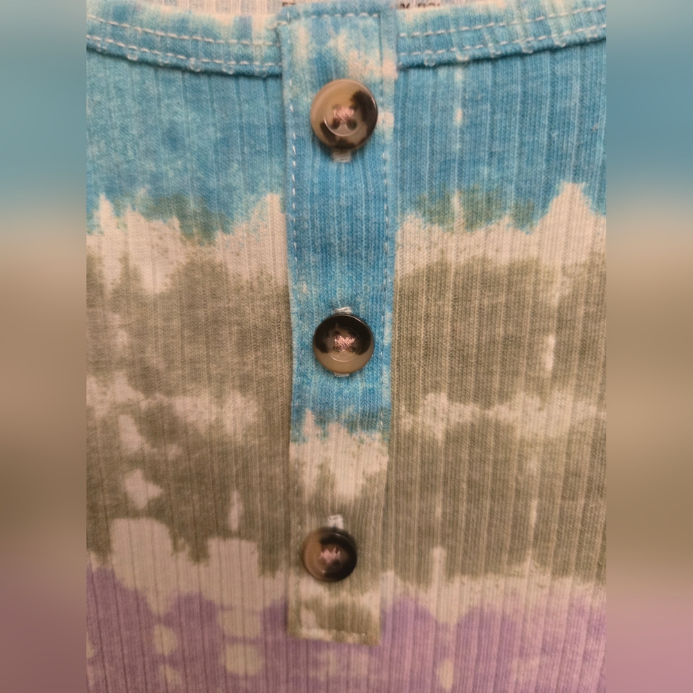 SO Multicolor Striped Ribbed Top - Picture 4 of 6